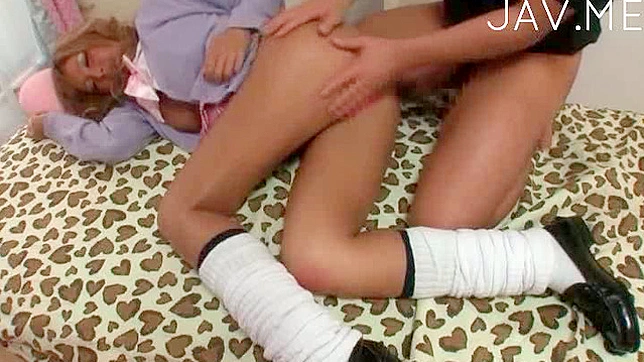 Cute Japanese Schoolgirl 18+ Gets Pussy Jammed For Fun