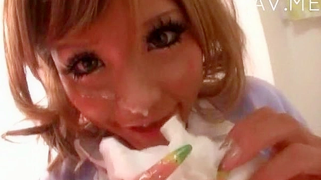 Craving Busty Jap Beauty Gets Deep Twat Pummeling Hardly Stopping