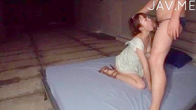 Japanese Sweetheart Charms With Wet Blowjob Skills Delightfully