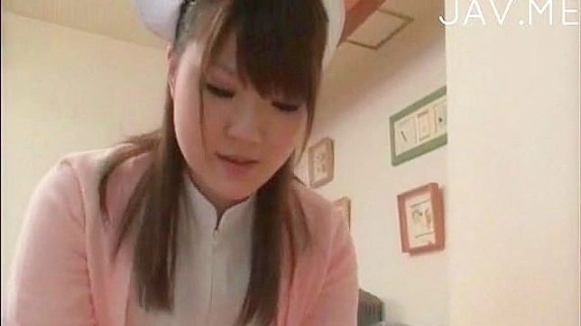 Japanese Nurse Heals With Seductive Massage and Deep Kisses