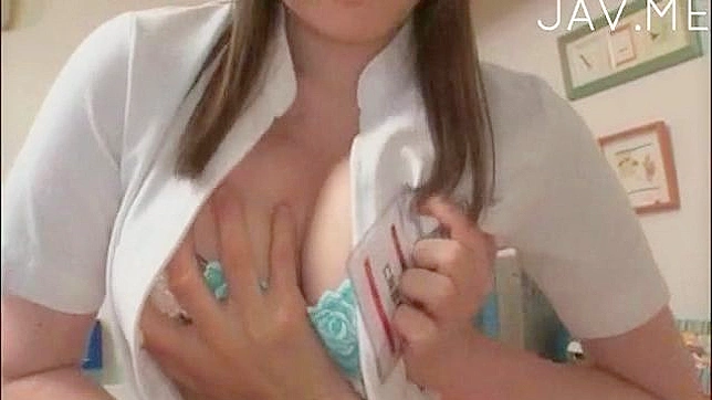 Seductive Asian Nurse Lets Horny Patient Her Perky Big Boobs