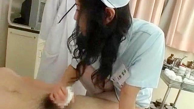Sexy Nurse Heals Patients With Her Hot Tits and Mouth Service