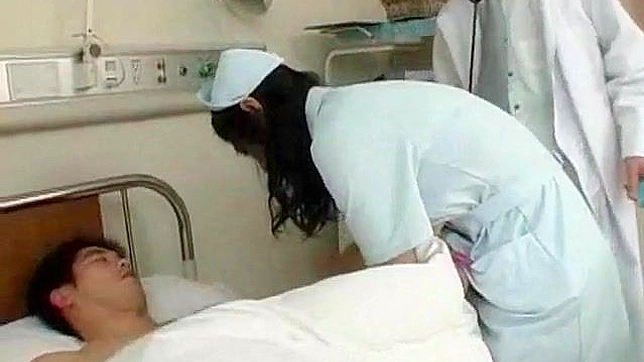 Sexy Nurse Heals Patients With Her Hot Tits and Mouth Service