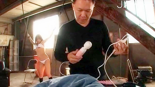 Captured Asian Beauty Gets Wild Pussy Toying from Her Master