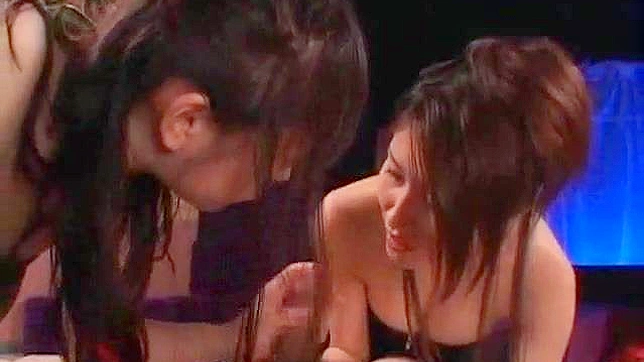 Hot Group Sex With Stunning Asian Sweethearts Getting Wild