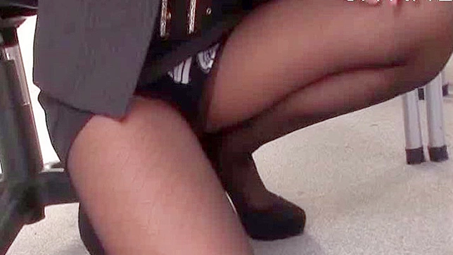 Lusty Japanese Chick Teases Her Wild Pussy While Pleasing Him