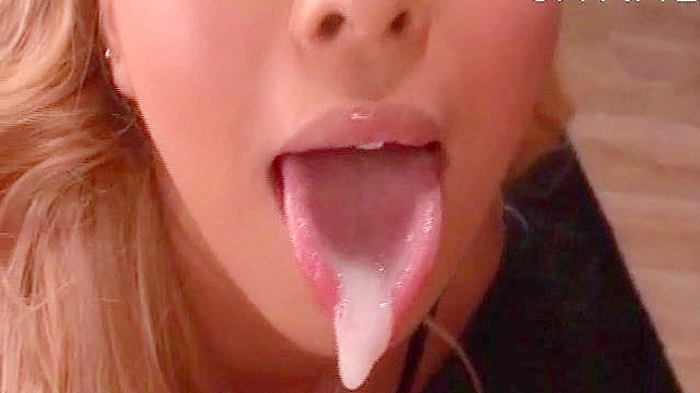 Seductive Blonde Teen 18+ Charms Cocks With Her Wet Mouth Magic