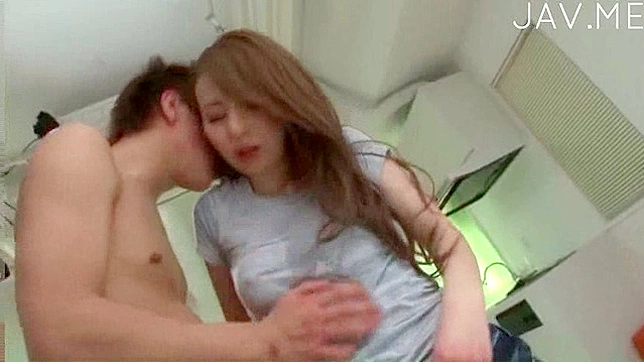 Flexible Japanese Gets Vagina Fucked Hard On Sofa