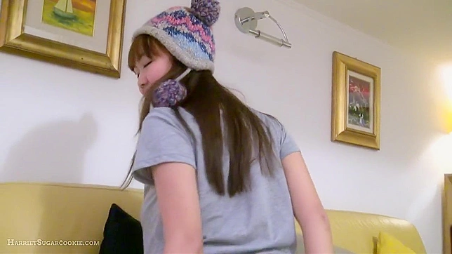 Sexy Busty Asian Teen 18+ GF Fingers Her Pussy Hard