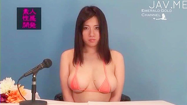 Hairy Vagina Japanese Lady Gets Busty Toy Orgasm Satisfaction