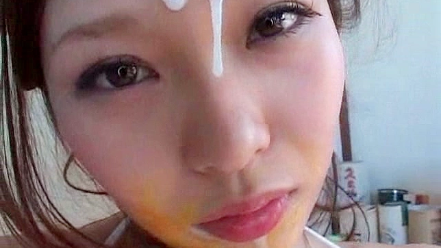 Hot Asian Chick Wanks Hard & Delivers Wild Blowjob Pleasure