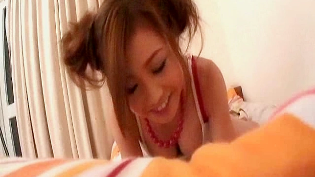 Seductive Hairy Asian Brunette Offers Her Blissful Twat