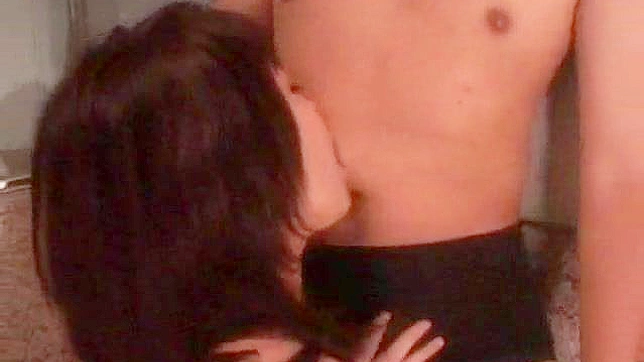 Kneeling Japanese Doll In Panties Giving Oral Then Gets Fucked Hard