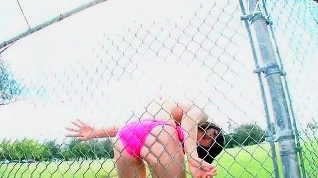 Seductive Asian Teen 18+ Teases Outdoors in Her Sexy Bikini Body