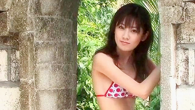 Japanese Sweetheart Tempts On Beach With Sultry Seduction Acts