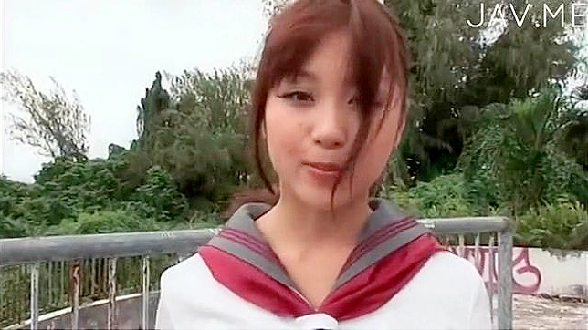 Hot Asian Cutie in Fishnets Shares Her Sexy Body With You