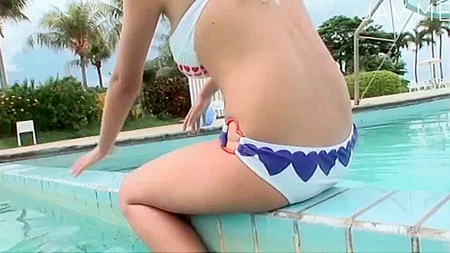 Gorgeous Wet Day Outing with Seductive Asian Chick in Bikini