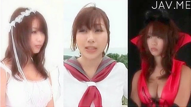 Charming Asian Chick in Bikini Enjoys Exciting Ball Play Fun