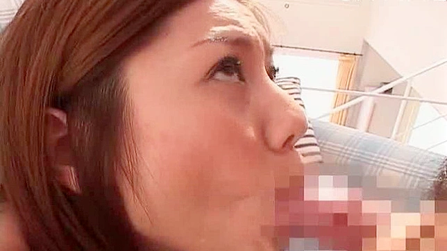 Hot Japanese Chick Gives Amazing Blowjob & Ready For More Pleasure