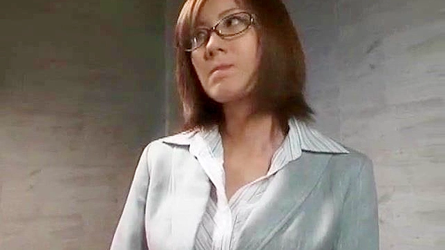 Hot Bespectacled Asian Chicks Twat Surrendered for Rough Sex