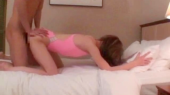 Naughty Asian Babe Gets Drilled Doggystyle Fantastically