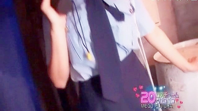Sizzling Asian Cop Gives Mind-blowing Schlong Wank Showdown