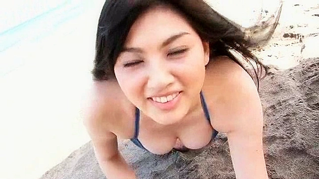 Sexy Outdoor Adventure - Asian Tempts with Big Pole Blowjob