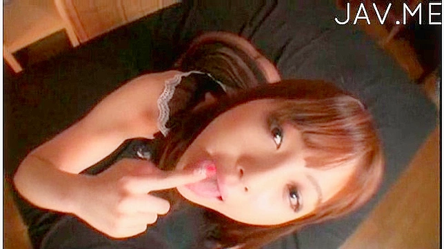 Cute Japanese Amateur In Stockings Gives Perfect Foot Job