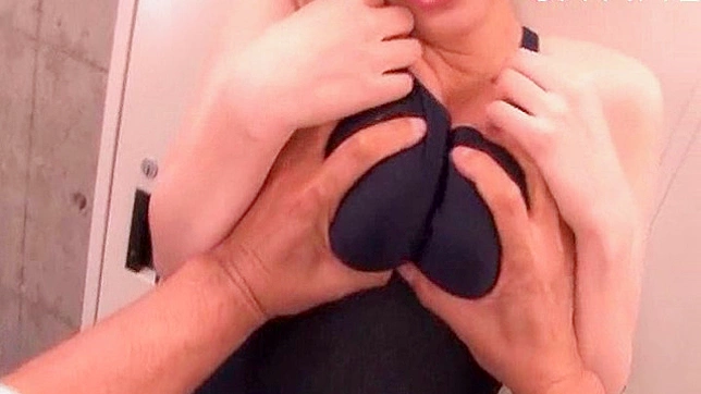 Cute Japanese Chick Gets Wild Fingering In Sexy Swimsuit