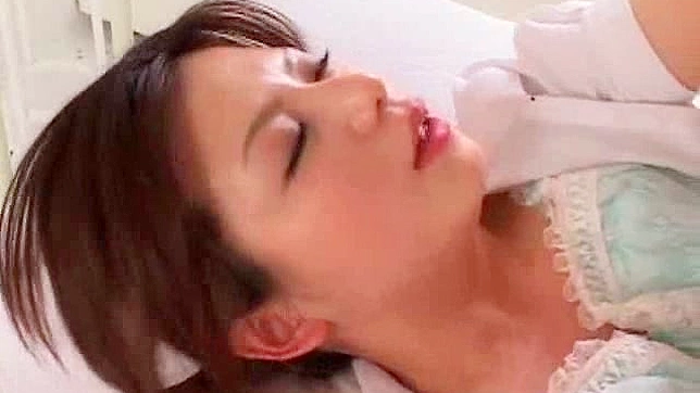 Horny Japanese Doctor Delivers Explosive Handjob Pleasures Fast