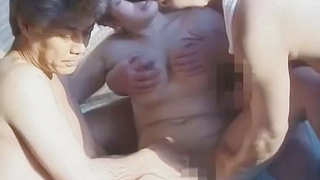 Asian Cutie Gets Twat Rammed Hard By Two Thick Dicks Deeply