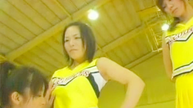 Hot College Cheerleaders Seduce Their Male Coach