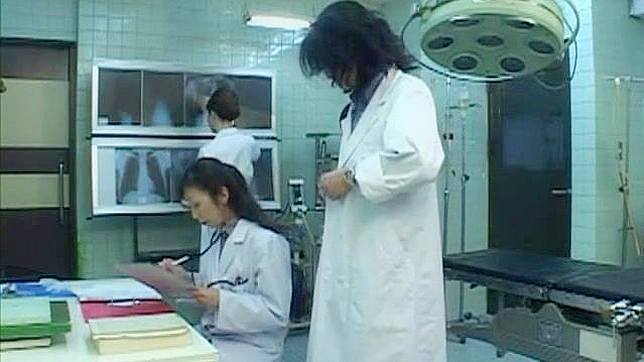 Excited Japanese MILF Nurse Gets Pussy Fucked by Hung Doctor