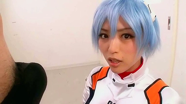 Naughty Office Jap Thrills with Sultry Pecker Sucking