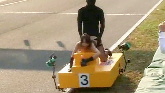 Sexy F1 Driver Gets Fucked Hard by Her Mechanic After Race Wins