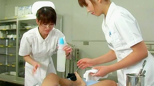 Cute Japanese Chicks Seduce & Deepthroat Big Stiff Dicks