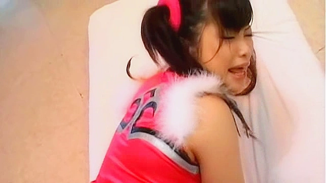 Giant Cock Stuffs Her Tight Pussy Until She Screams Loudly