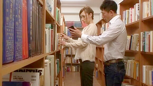 Librarian's Forbidden Desires Ignite In Steamy Sex Scene
