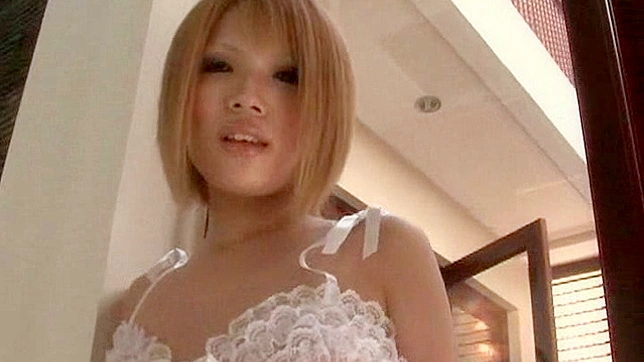 Pleasant Pornstar Shows Her Amazing Assets Through Thin Lingerie