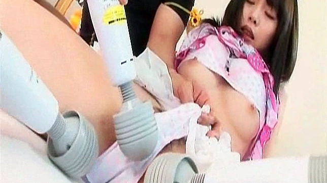 Lesbian Duo Takes Turns Riding Vibrant Dildo Together