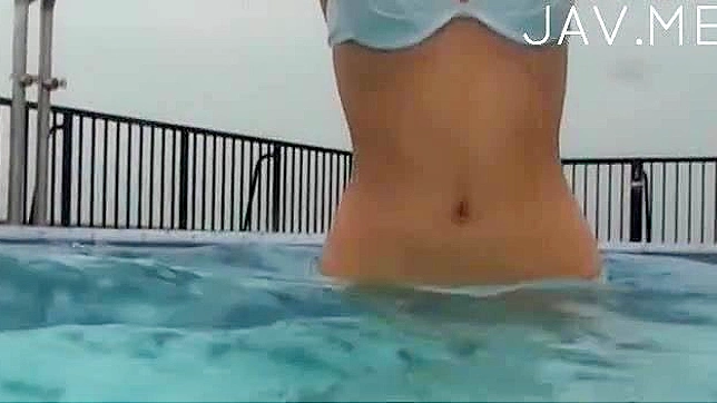 Schoolgirl 18+ Strips Seductively Near Lake for Steamy Outdoor Sex