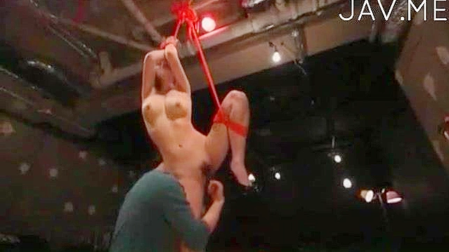 Submissive Beauty in Ropes Fucks So Hard She Moans Loudly