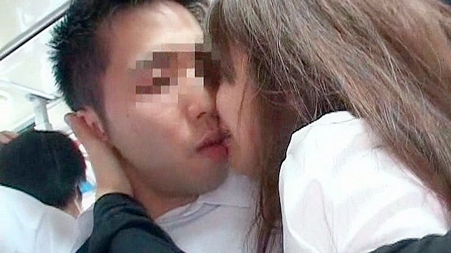 Asian Beauty Gets Gangbanged Hard On Train Ride