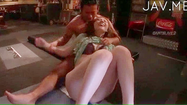 Cute Pigtailed Asian Gets Deeply Penetrated by Big Cock