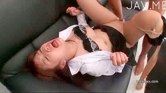 Horny Babe in Sexy Stockings Screams During Ravishing Fuck