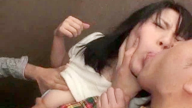 Schoolgirls 18+ Tease Boyfriend with Toys Before Steamy Group Sex