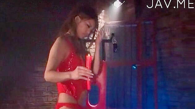 Hot Japanese Temptress Teases Before Devouring Huge Love Stick