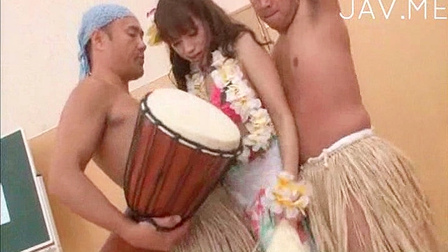 Hot Japanese Chick Bends Over For Stud’s Lusty Toy Play