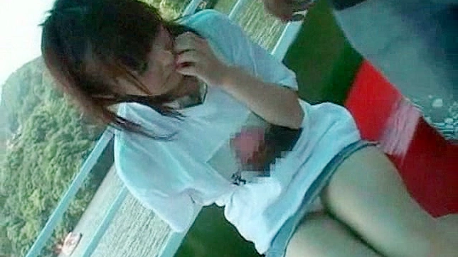 Hot Japanese Beauty in Red Panties Rides Strong Cock Passionately