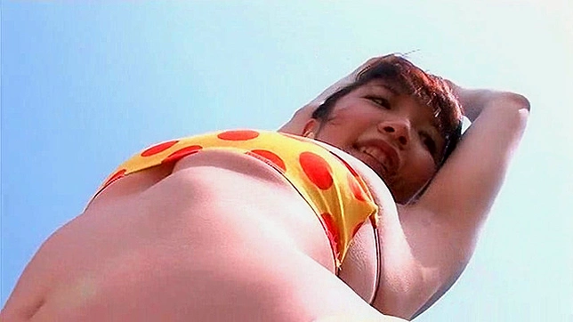 Outdoor Photoshoot - Busty Honey Shows Off Her Perfect Body-curves